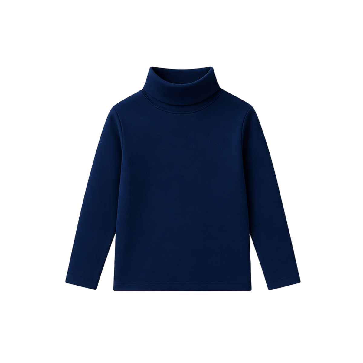 NAVY HI NECK
