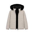 SKIN FUR PUFFER JACKET