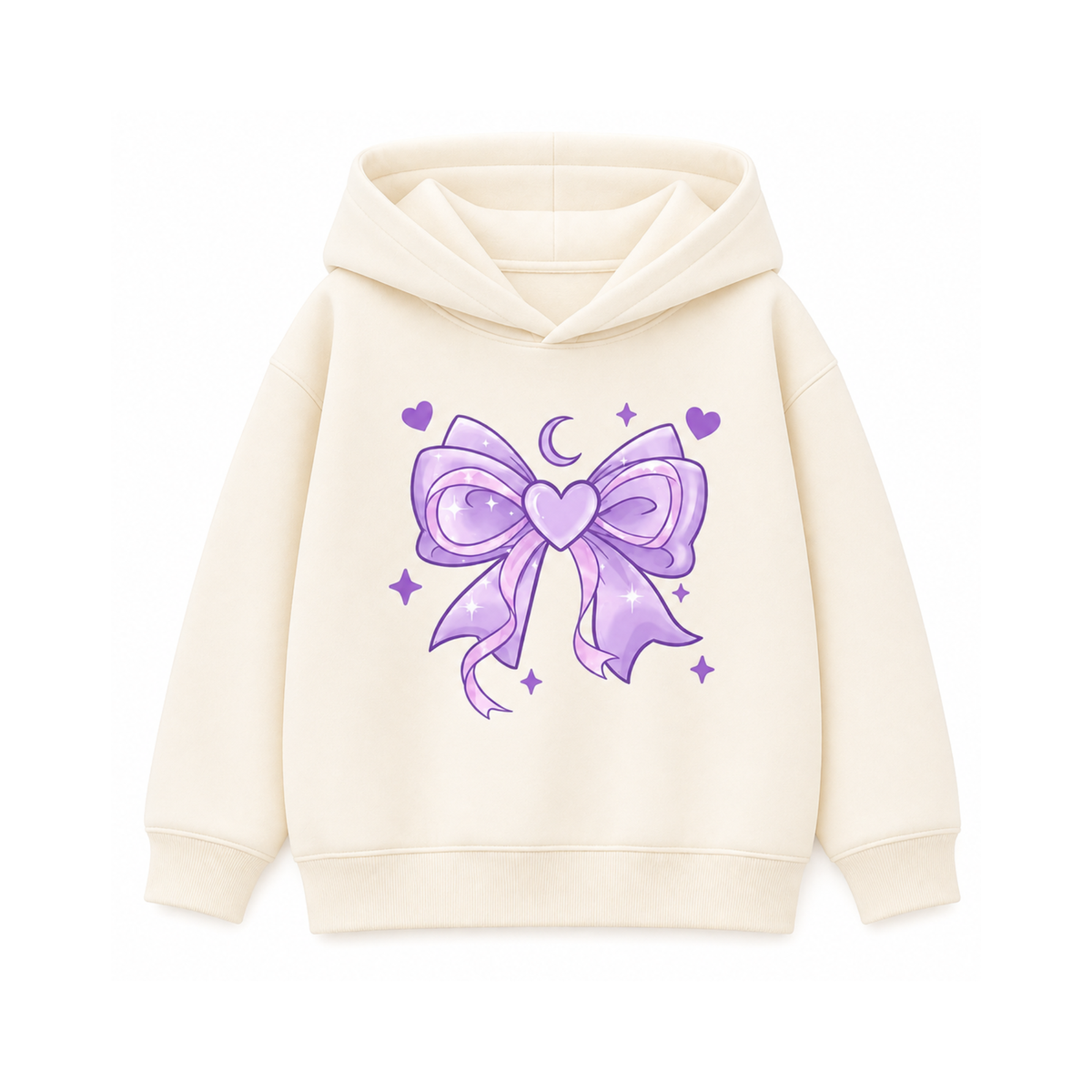 HEART FLEECE HOODIE