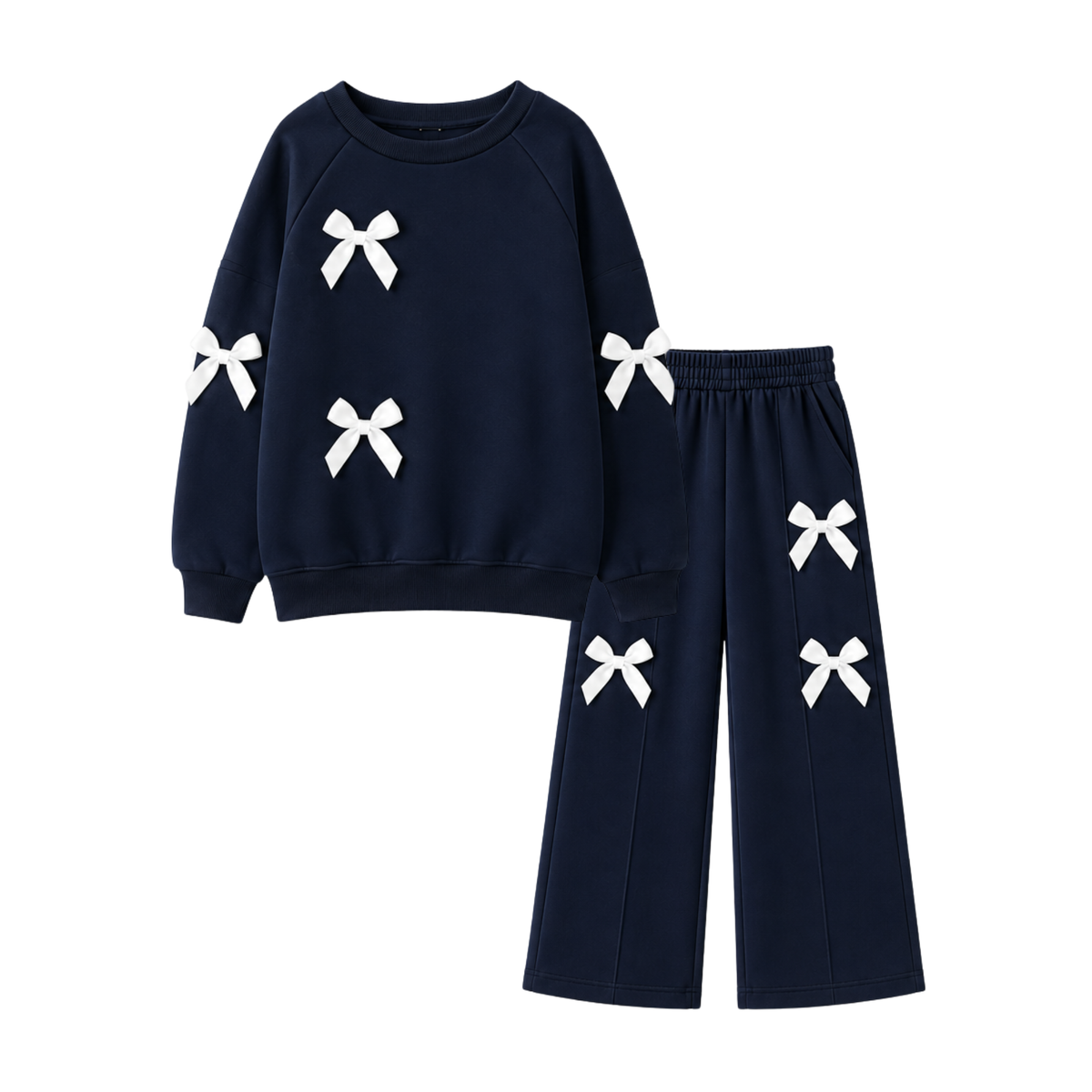 NAVY TIE FLEECE TRACKSUIT
