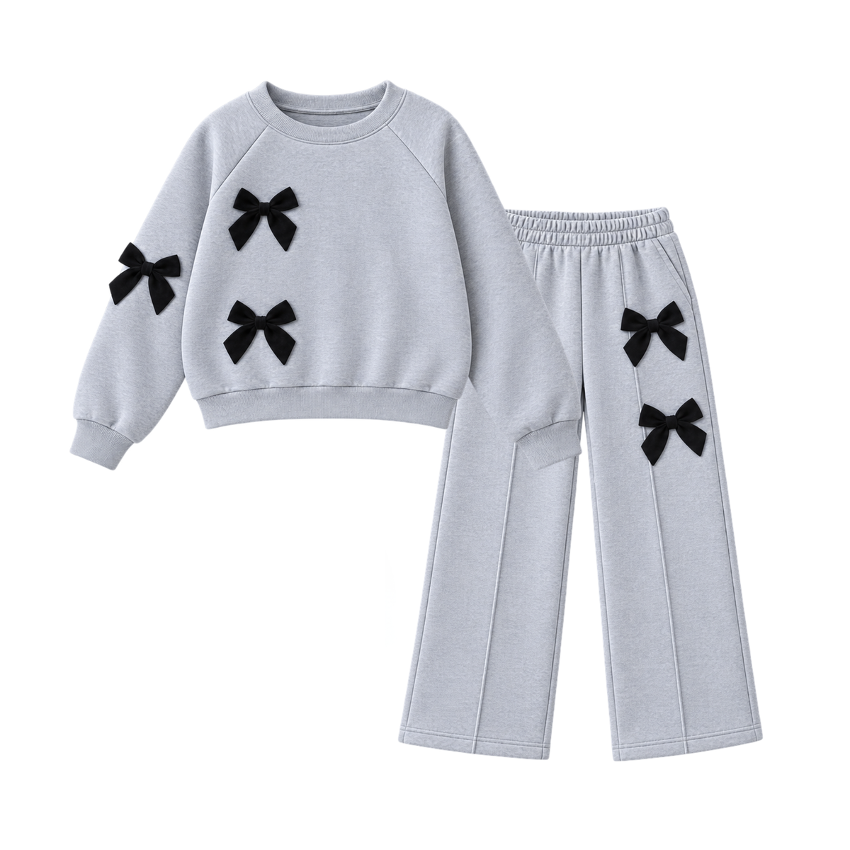 GREY TIE FLEECE TRACKSUIT