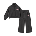 CHARCOAL FLEECE TRACKSUIT