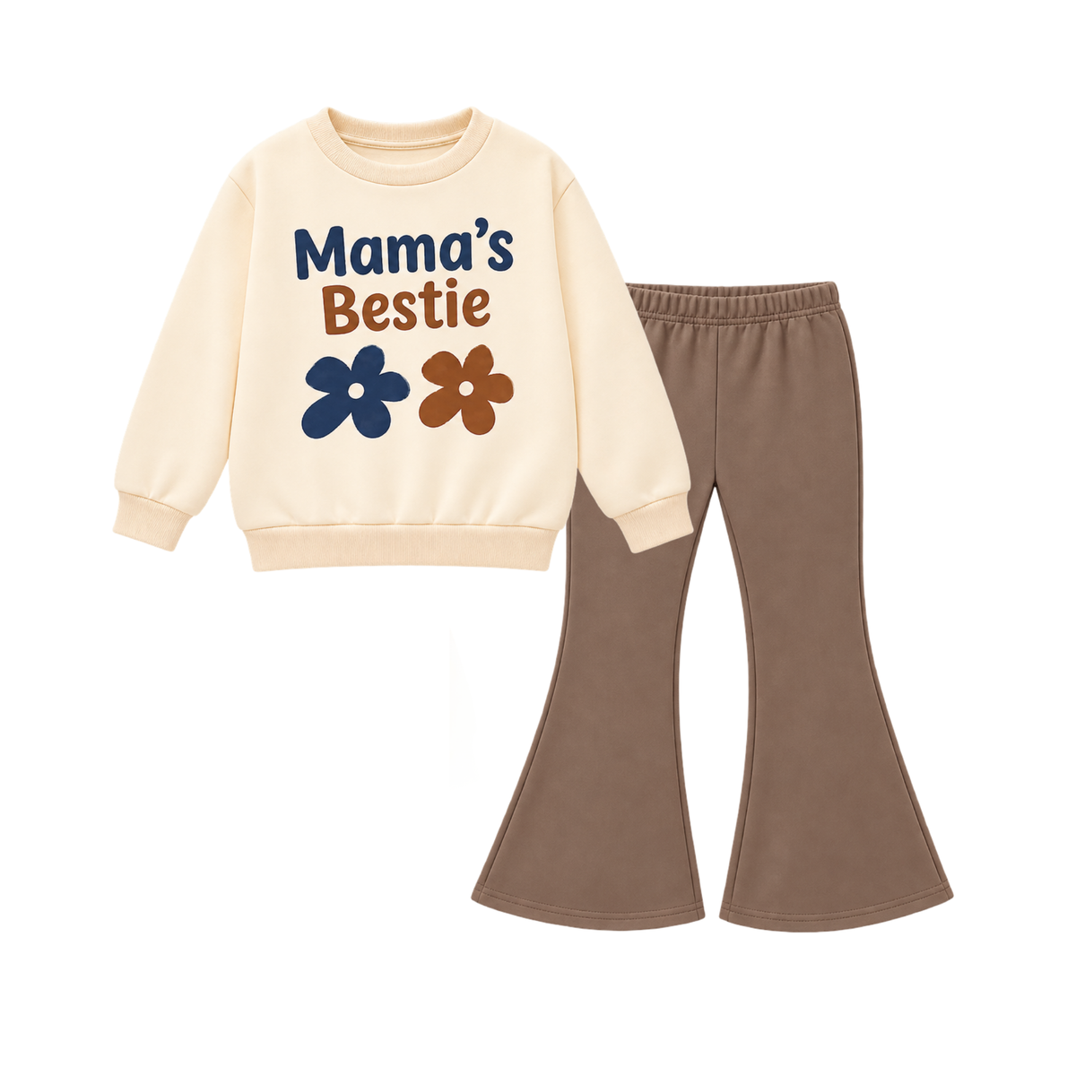 MAMA'S BESTIE FLEECE TRACKSUIT