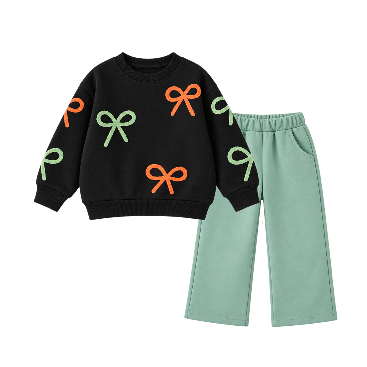BLACK TIES FLEECE TRACKSUIT