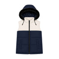 OFFWHITE SLEEVELESS PUFFER JACKET